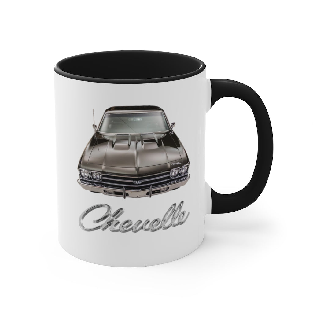 1969 Chevelle SS Car Guy Gift,lover,gto,firebird,nova,corvette,charger,classic,hot Rod,chevrolet,chevy Coffee Mug, 11oz