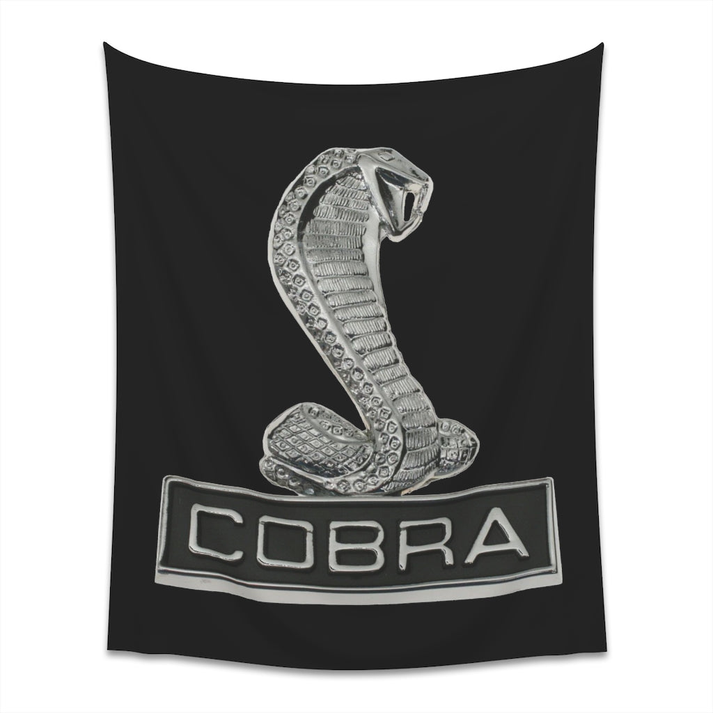 Printed Wall Tapestry Mustang Cobra Shelby Car Guy Gift,nova,corvette,charger,classic,hot Rod