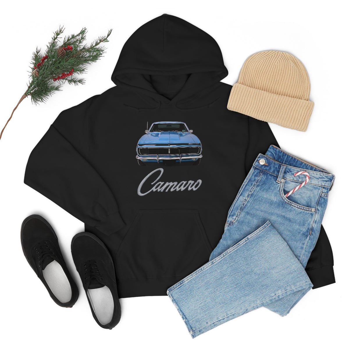 1967 Camaro RS R/S Classic Muscle Car Guy Gift,lover,Camaro,GTO,firebird,nova,hot rod,Chevrolet,chevy Unisex Heavy Blend Hooded Sweatshirt