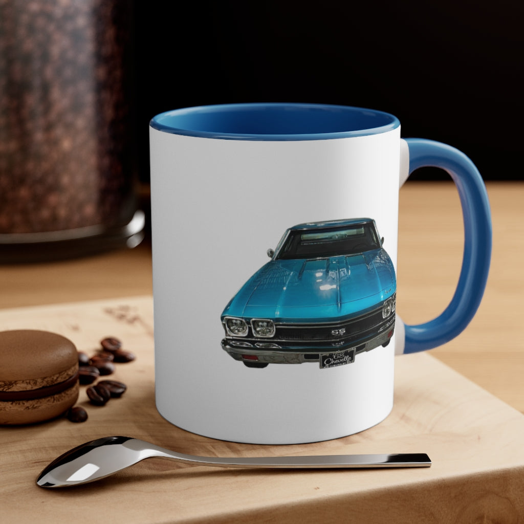 1968 Chevelle SS 396 Mug Tripolli Turquoise Car Guy Gift,lover,Camaro,GTO,firebird,nova,corvette,hot rod,Chevrolet,chevy
