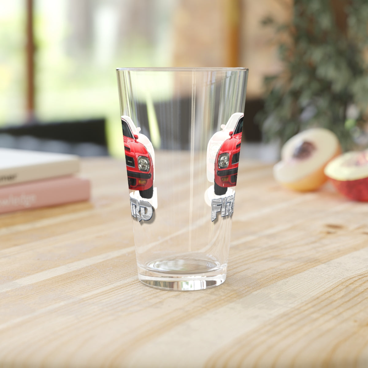 Red 1974 Firebird Trans Am Pint Glass Car Guy Gift,nova,corvette,charger,classic,hot Rod