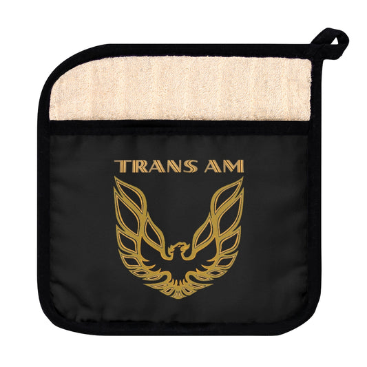 Pontiac Firebird Trans Am Formula Smokey Pot Holder with Pocket beige