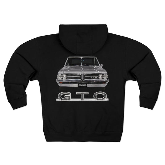 Silver 1964 Pontiac GTO Classic Muscle Car Guy Gift,lover,Camaro,corvette,charger,challenger,hot rod,Chevrolet Hoodie