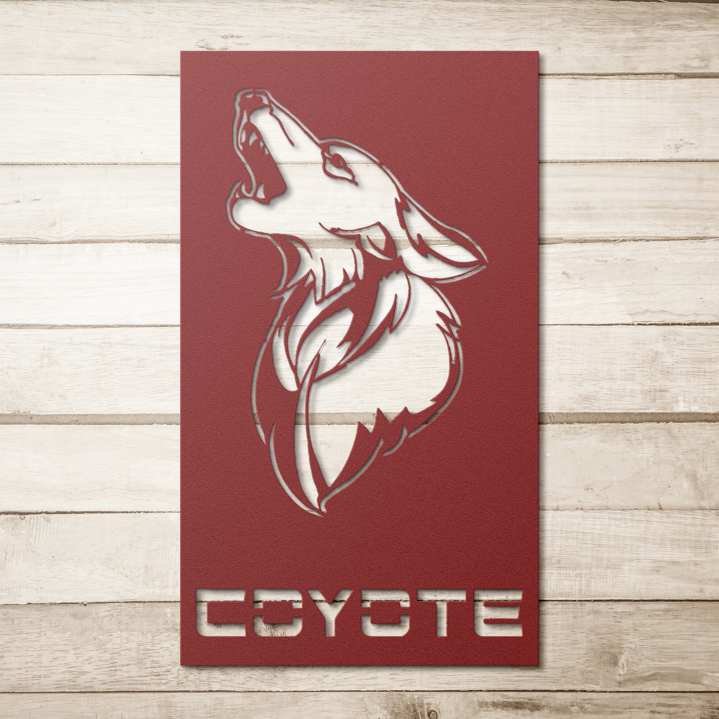 5.0 Coyote Metal Wall Art Sign & Gift Decor V8 Emblem for 11-14 Ford Mustang F150 F250 F350 Muscle Car