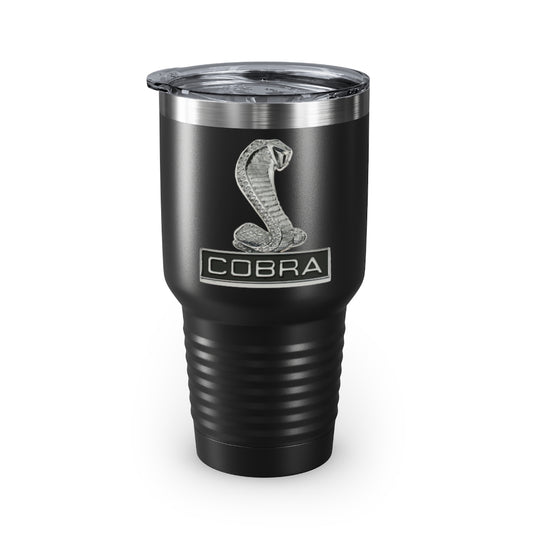 Cobra Ford Mustang Car Guy Gift Tumbler 30oz