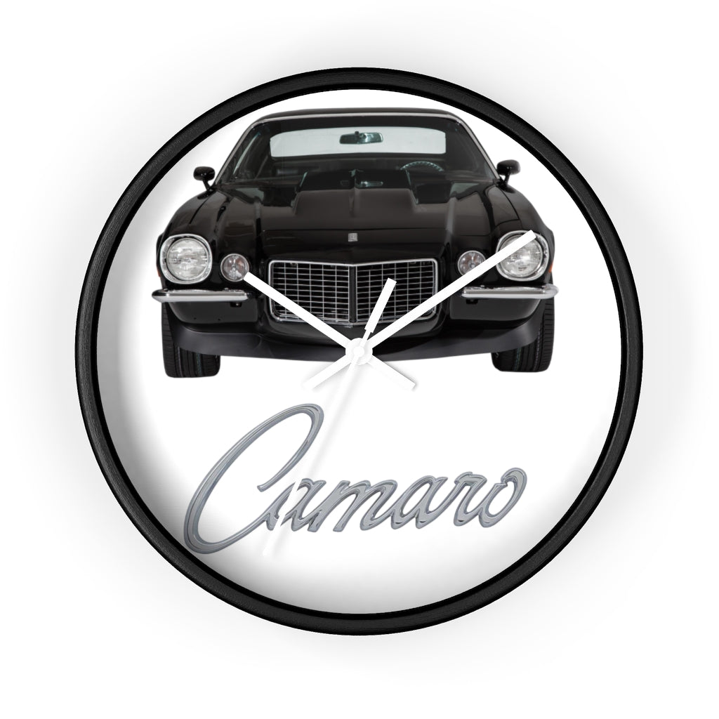 Black 1970 Camaro Wall clock Gift Decor Classic Muscle