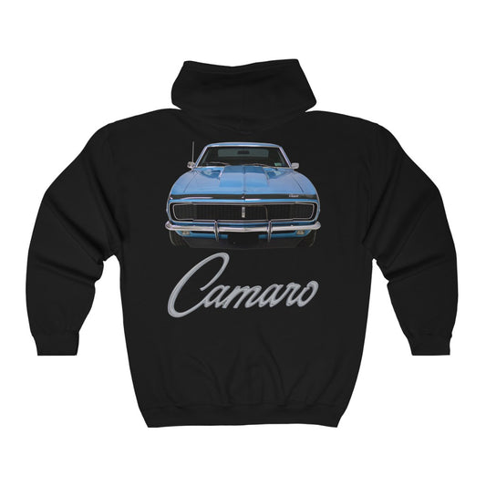 1967 Camaro RS R/S Full Zip Hoodie Sweatshirt