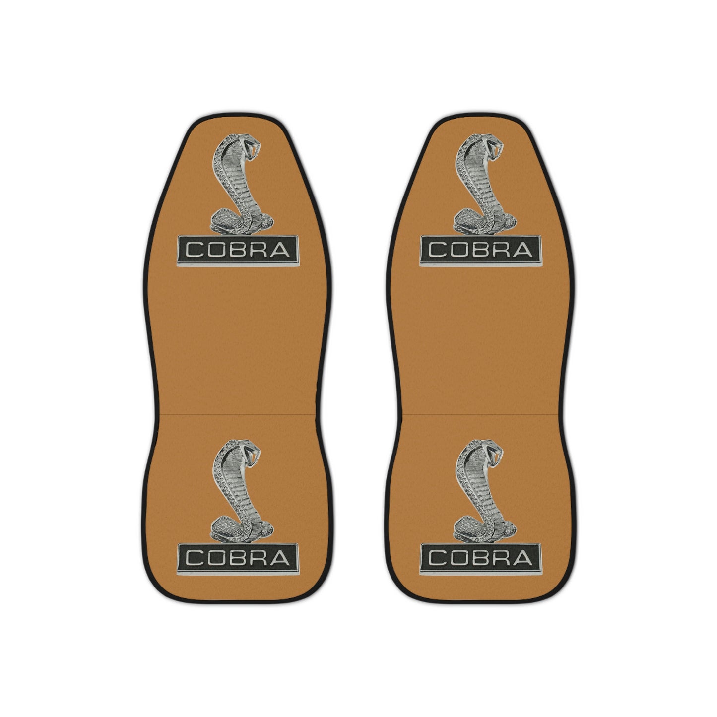 Beige Tan Cobra Ford Mustang Classic Muscle Car Guy Gift,lover,hot rod SEAT Covers