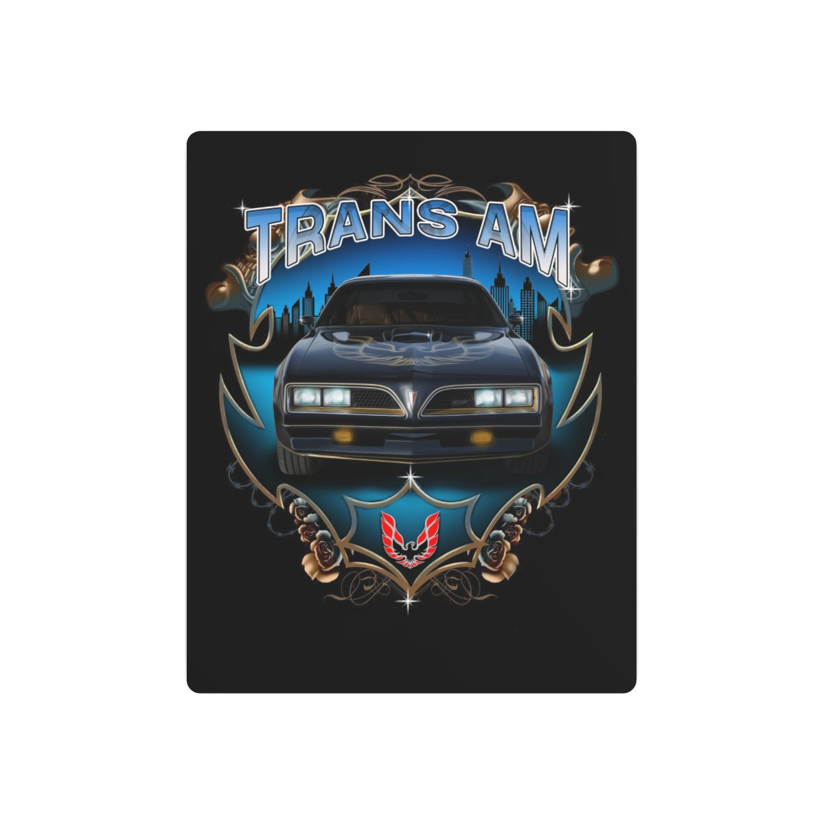 1977 Trans Am Metal Art Sign Firebird Classic Muscle Car Guy Gift,lover,Camaro,hot rod