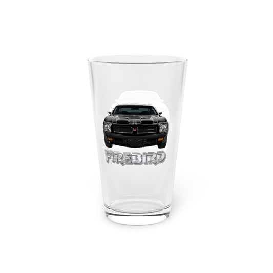 Black 1974 Firebird Trans Am Pint Glass Car Guy Gift,nova,corvette,charger,classic,hot Rod