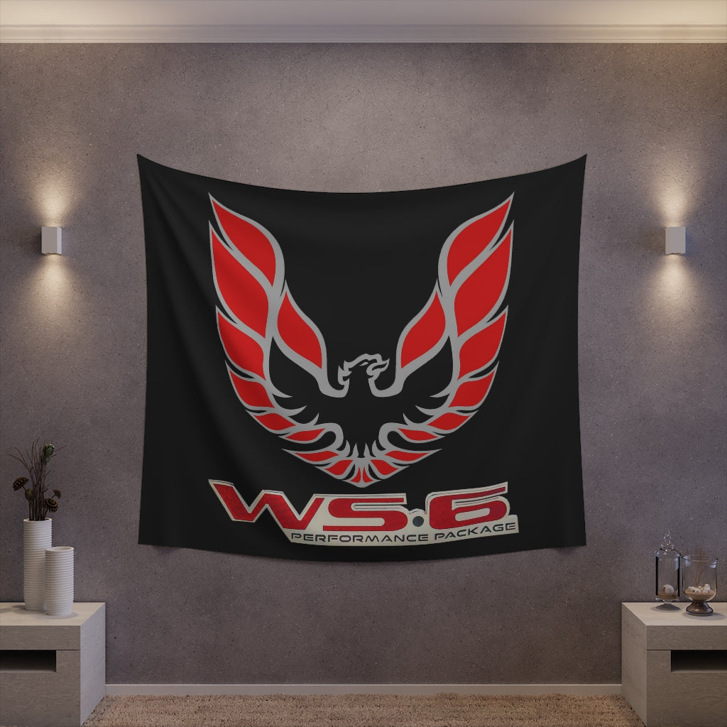 Printed Wall Tapestry Trans Am WS6 Firebird Car Guy Gift,nova,corvette,charger,classic,hot Rod