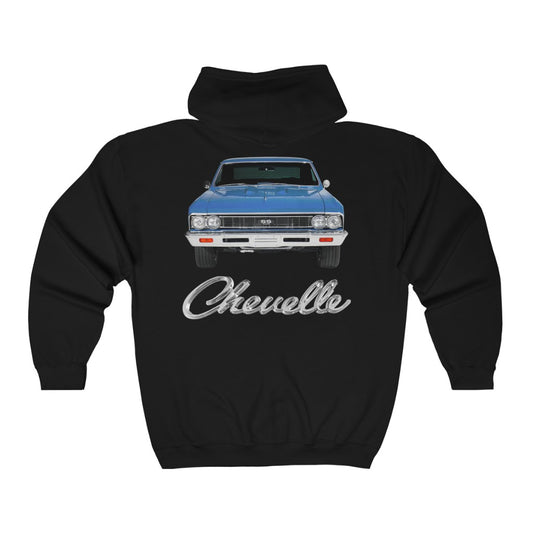 1966 Chevelle Heavy Blend™ Full Zip Hoodie Sweatshirt shirt