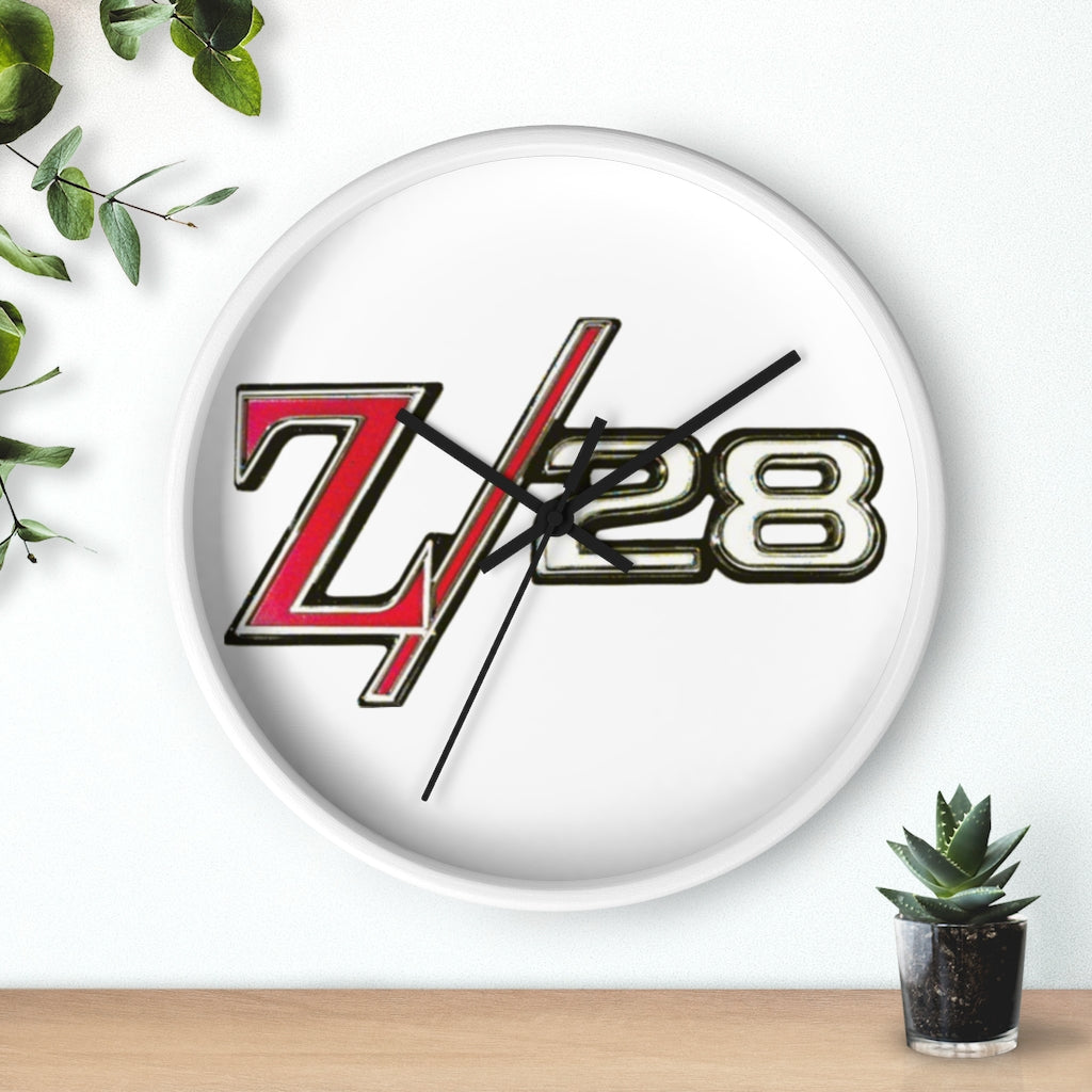 Z/28 Chevorlet Clock Camaro,chevelle,nova,impala,Firebird Trans Am Gift Decor Classic Muscle