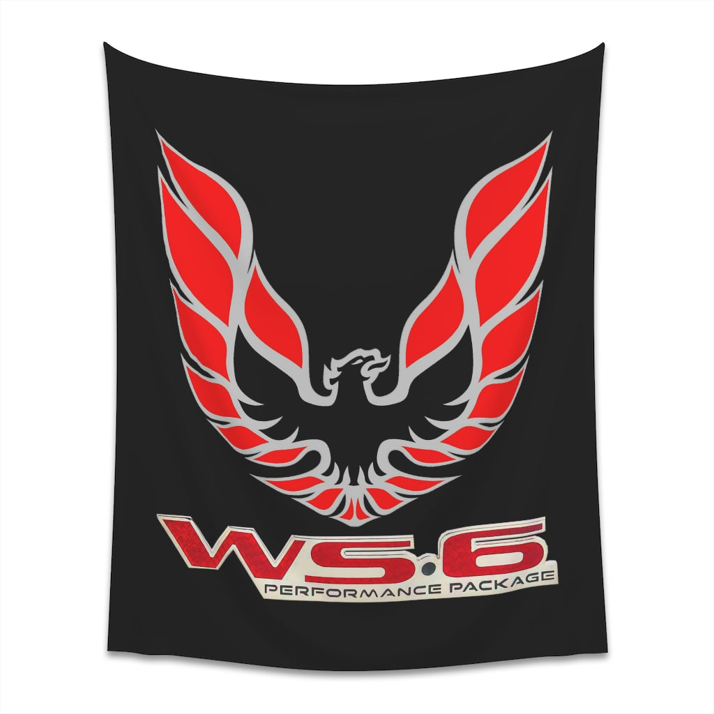 Printed Wall Tapestry Trans Am WS6 Firebird Car Guy Gift,nova,corvette,charger,classic,hot Rod