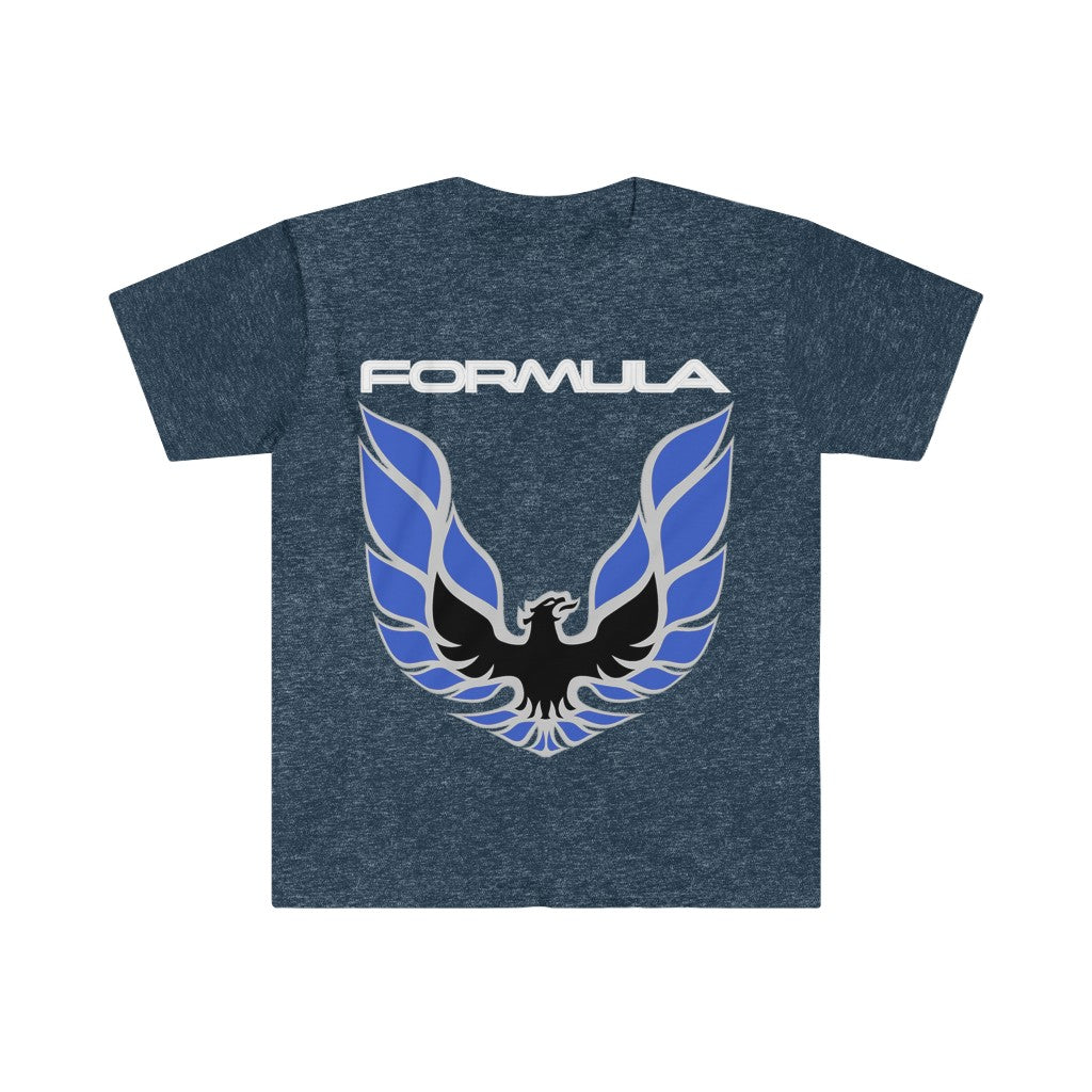 Firebird Formula Trans Am T shirt Muscle Car Guy Gift 454 396 Camaro Firebird Nova Chevy Blue