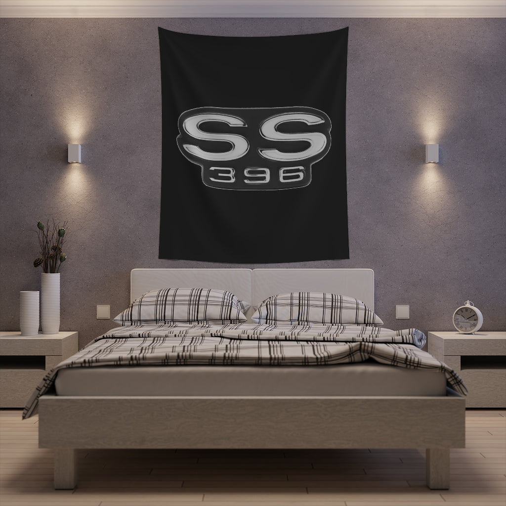 SS 396 Printed Wall Tapestry Chevelle Camaro nova Firebird Car Guy Gift,nova,corvette,charger,classic,hot Rod