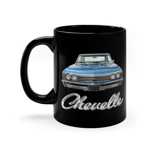 Blue 1967 Chevelle SS 396 Mug Classic Muscle Car Guy Gift,lover,Camaro,GTO,firebird,nova,corvette,Chevrolet