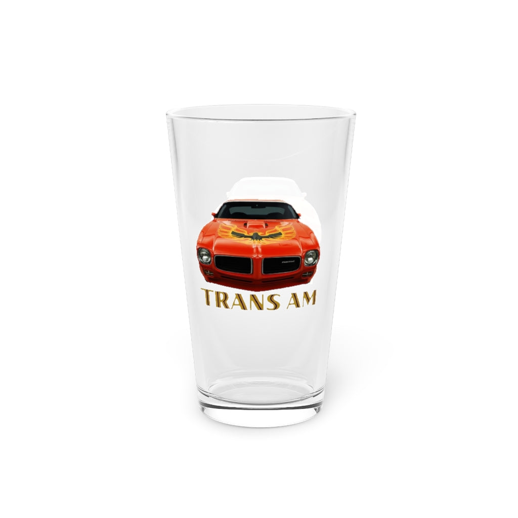 1973 Firebird Trans Am Pint Glass Car Guy Gift,nova,corvette,charger,classic,hot Rod