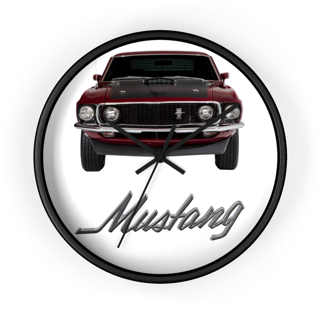 1969 Mustang Wall clock Gift Decor Classic Muscle