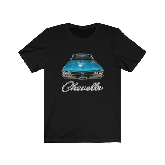 1968 Chevelle Tripolli Turquoise SS 396 t-Shirt Car Guy Gift,lover,Camaro,GTO,firebird,nova,corvette,classic,hot rod,Chevrolet,chevy