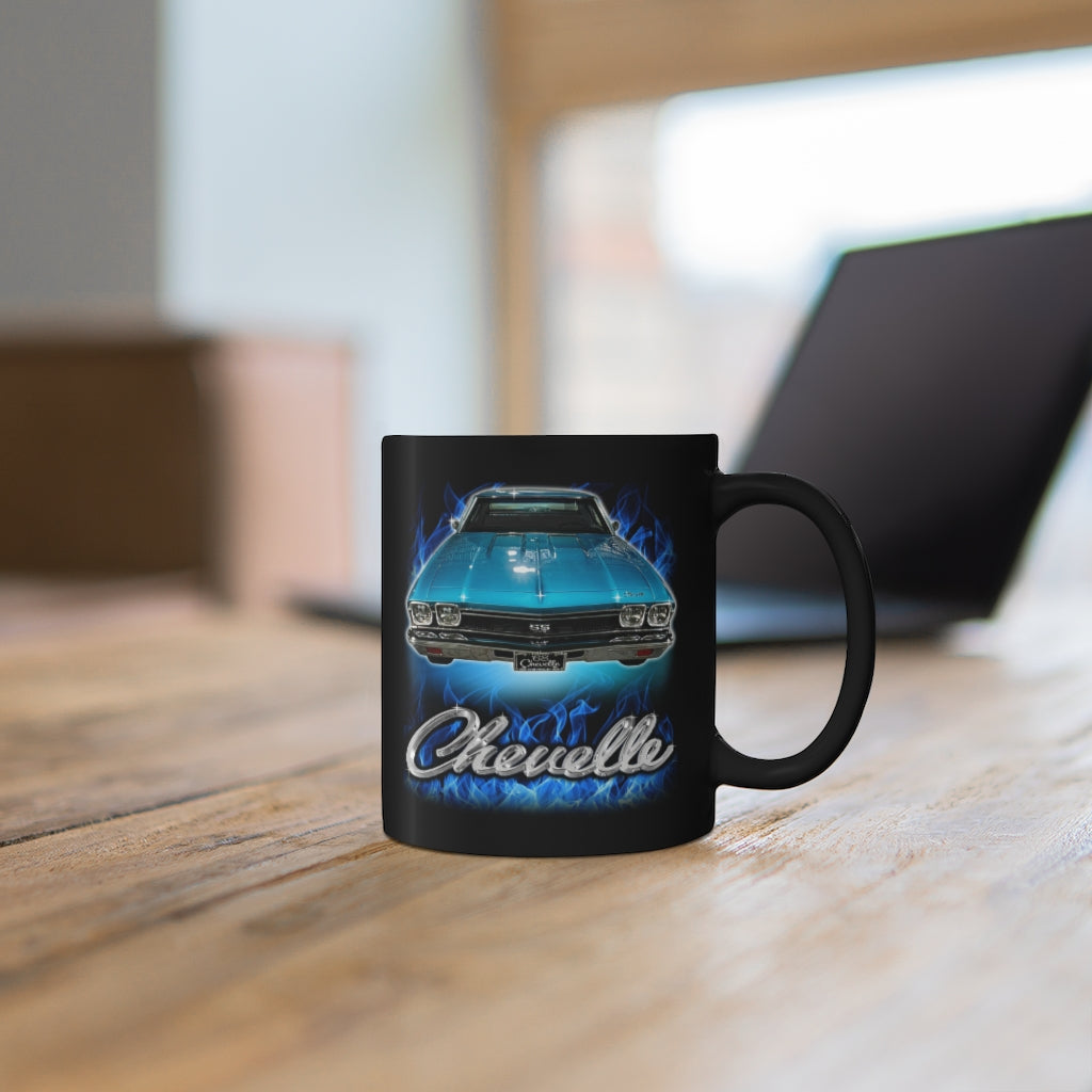 1968 Chevelle SS 396 Mug Classic Muscle Car Guy Gift,lover,Camaro,GTO,firebird,nova,corvette,Chevrolet