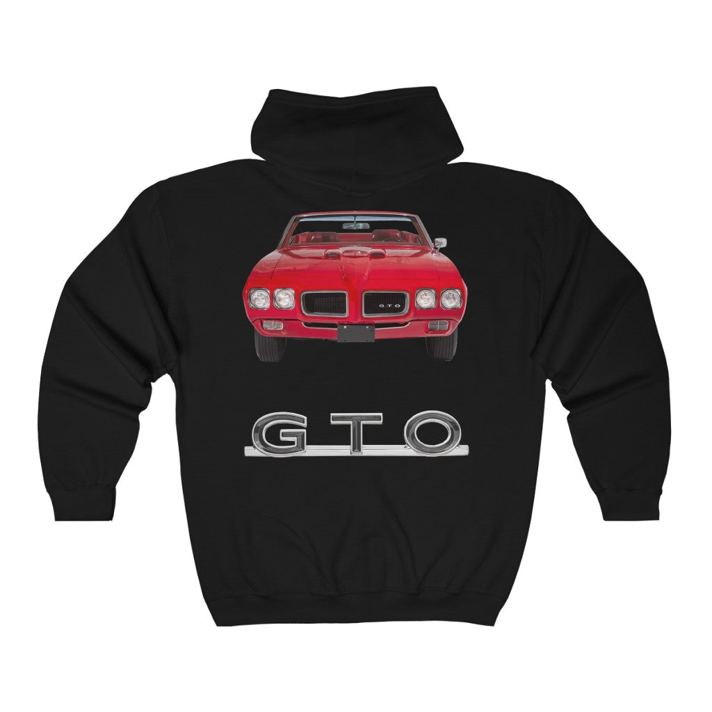 1970 Pontiac GTO Hoodie Classic Muscle Car Guy Gift