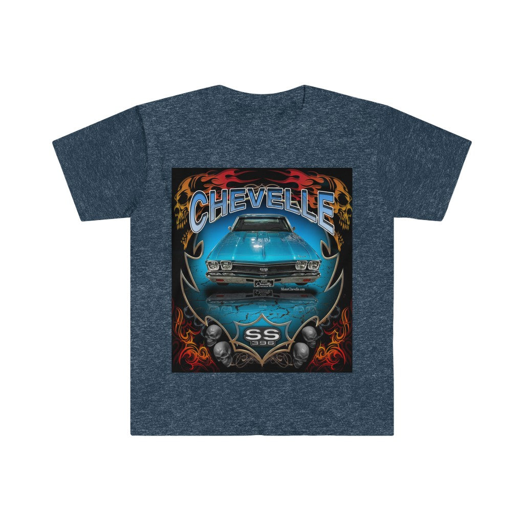 1968 Chevelle With Flames T Shirt Car Guy Gift,firebird,classic,chevrolet,chevy