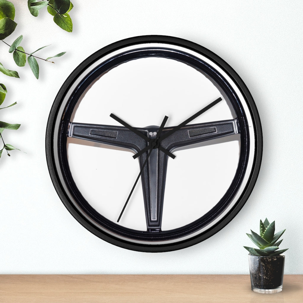 EL Camino Chevelle Impala Nova Camaro SS 396 N34 Steering Wheel Firebird Trans Am Wall Clock Gift Decor Classic Muscle