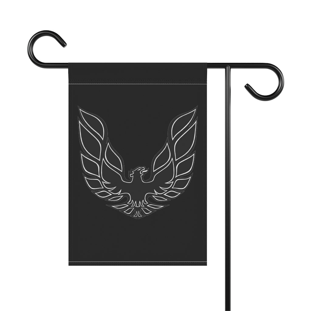 Black Pontiac Firebird Trans Am Formula Smokey Garden & House Banner