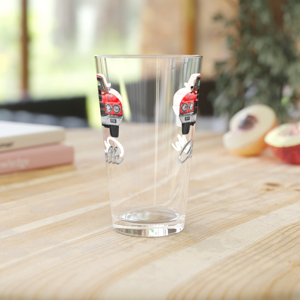 Red 1970 CHEVELLE SS 396 Pint Glass, 16oz