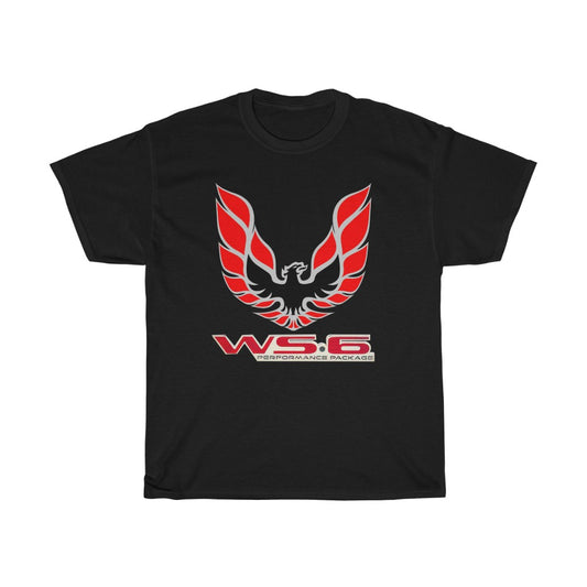 Unisex Heavy Cotton T Shirt WS 6 Firebird Bird Trans Am Car Guy Gift,classic,hot Rod, Smokey