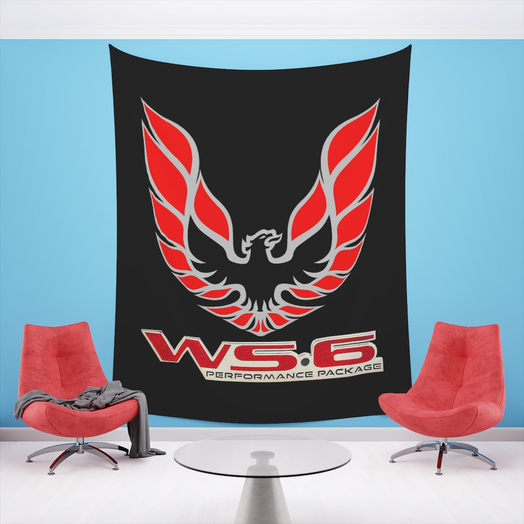 Printed Wall Tapestry Trans Am WS6 Firebird Car Guy Gift,nova,corvette,charger,classic,hot Rod