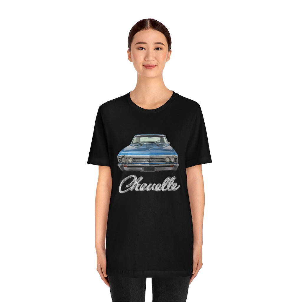 Blue 1967 Chevelle SS 396 T-Shirt Car Guy Gift,lover,Camaro,GTO,firebird,mustang,nova,corvette,charger,classic,hot rod,Chevrolet,chevy