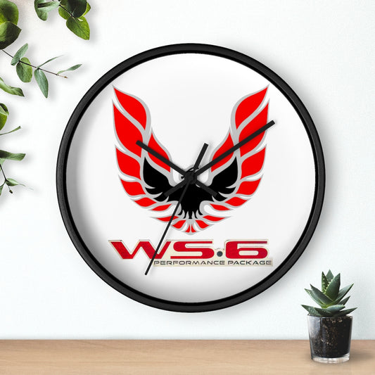 WS6 Pontiac Firebird Trans Am Wall clock Gift Decor Classic Muscle