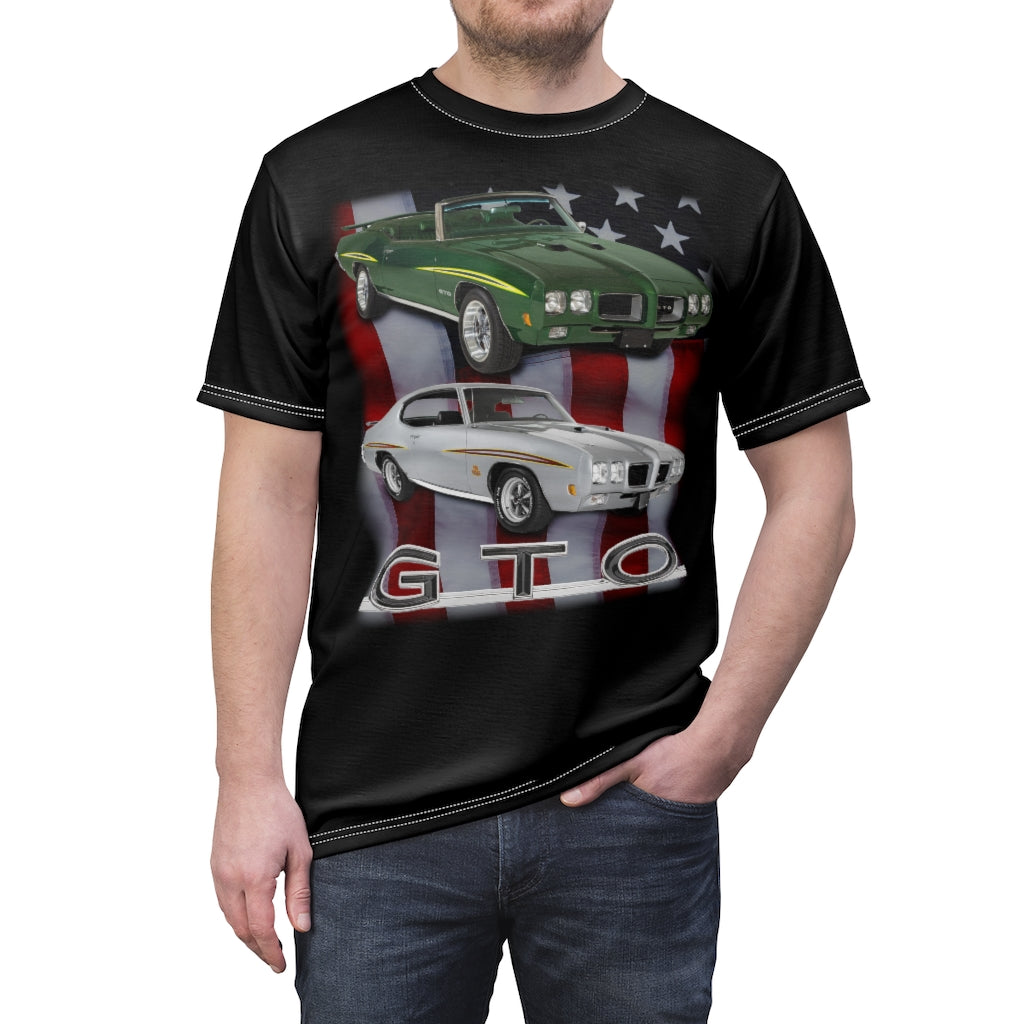 1970 Pontiac GTO T Shirt Classic Muscle Car Guy Gift