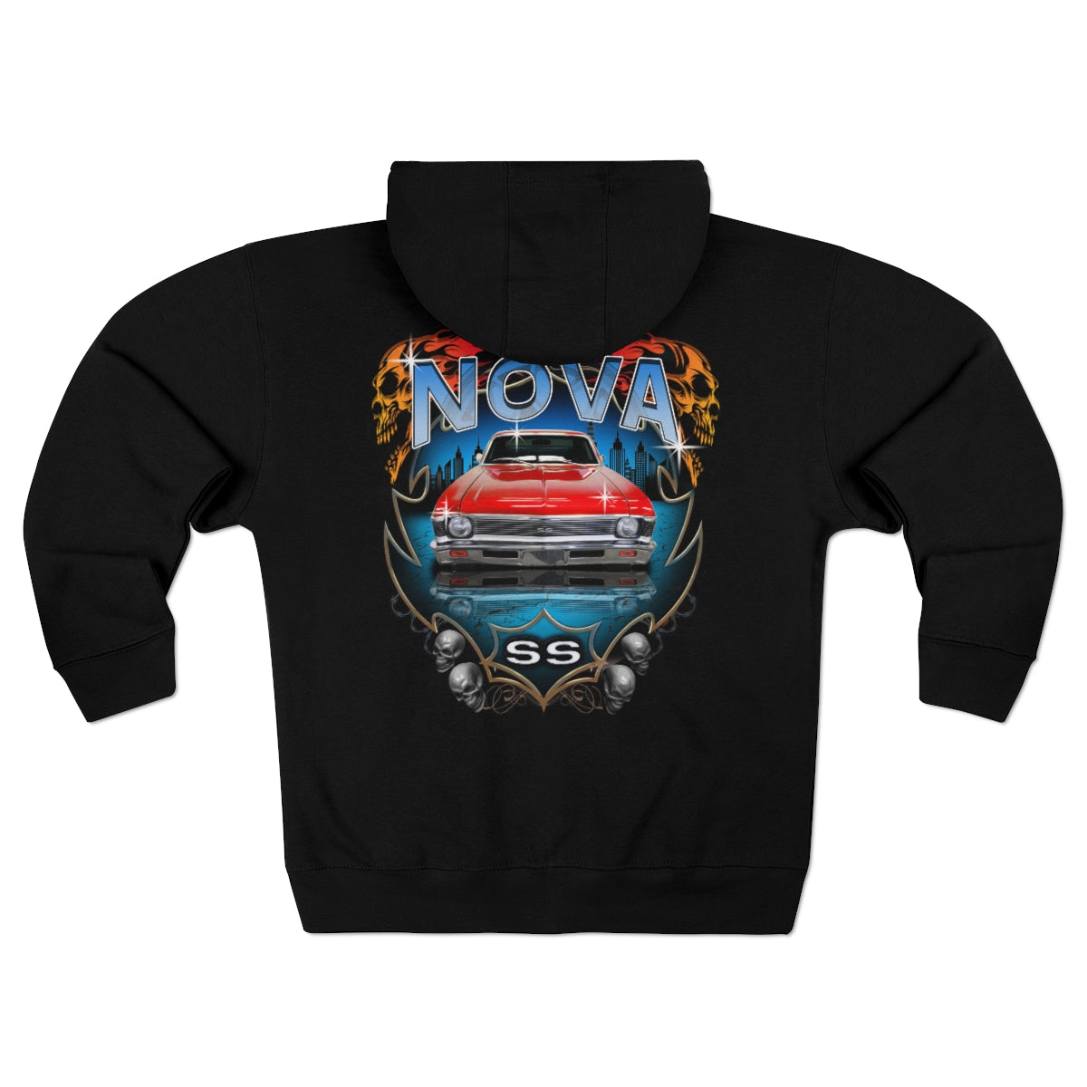 Nova Car Guy Gift Unisex Premium Full Zip Hoodie