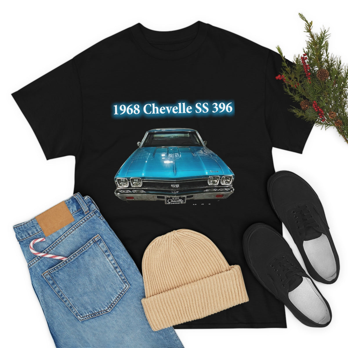 1968 Chevelle Tripolli turquoise T Shirt Tshirt Classic Muscle Car Guy Gift,Camaro,GTO,charger,hot rod,Chevrolet