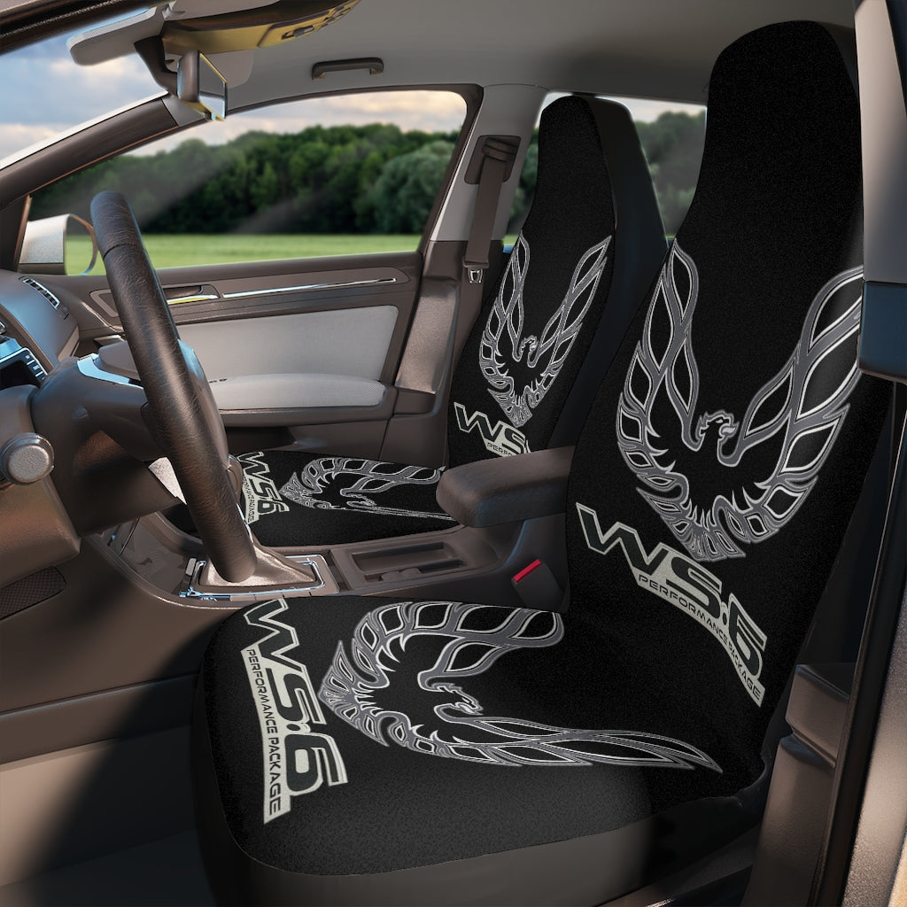 WS 6 Firebird Trans Am Classic Muscle Car Guy Gift,lover,Camaro,hot rod SEAT Covers