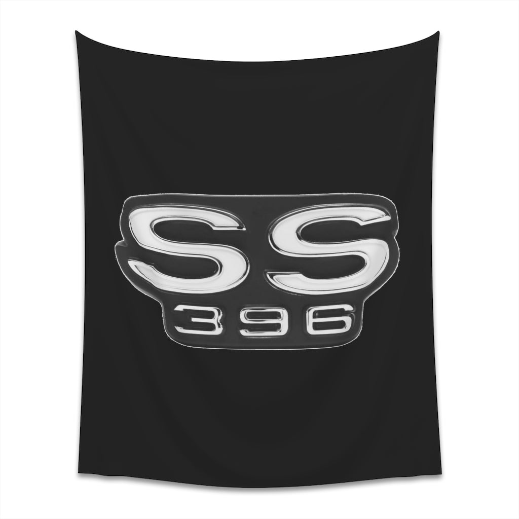 SS 396 Printed Wall Tapestry Chevelle Camaro nova Firebird Car Guy Gift,nova,corvette,charger,classic,hot Rod