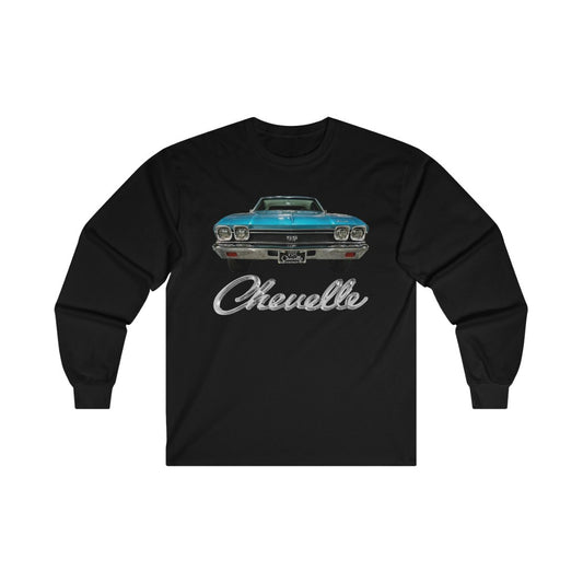 1968 Chevelle SS 396 Long Sleeve t-Shirt Car Guy Gift,lover,Camaro,GTO,firebird,nova,corvette,classic,hot rod,Chevrolet,chevy
