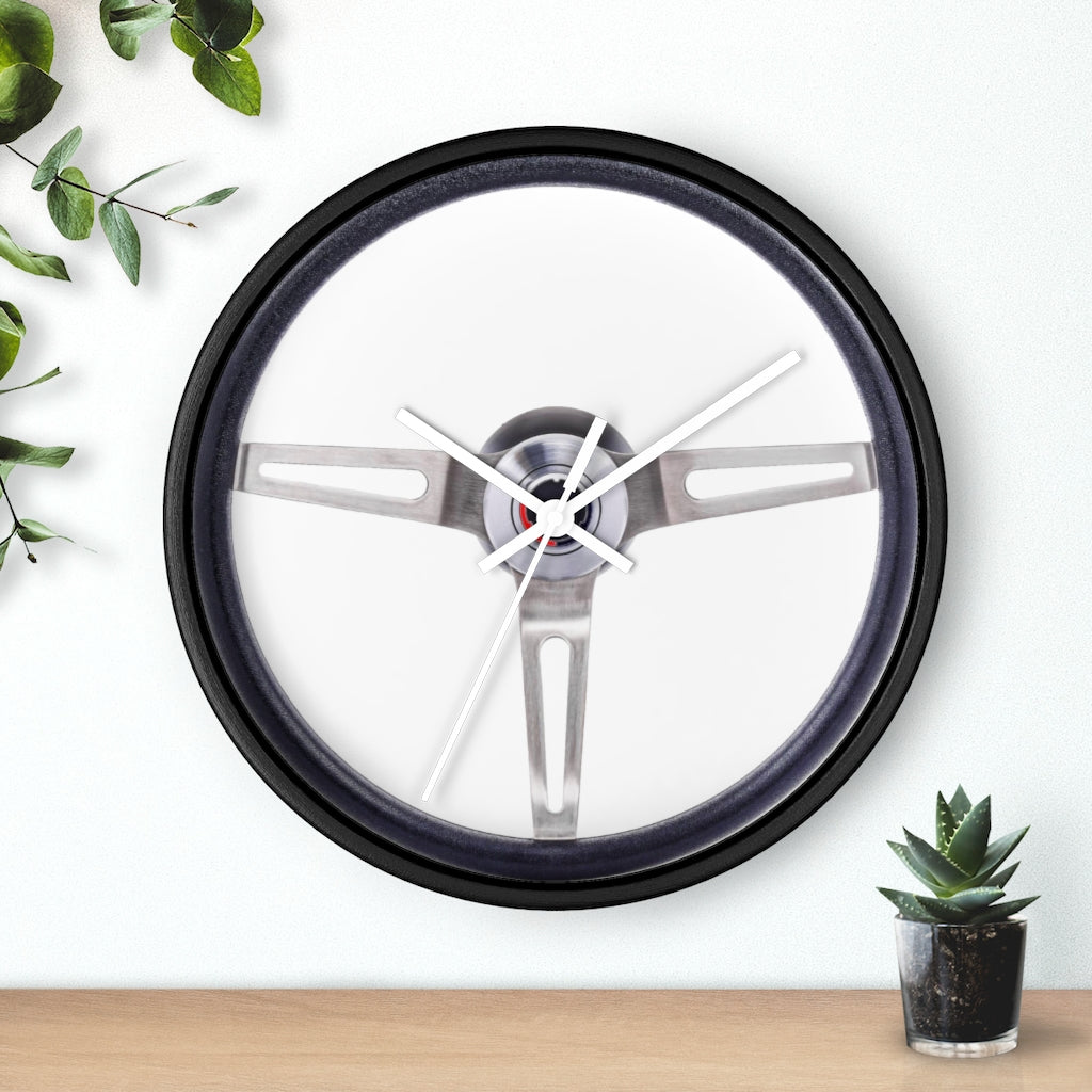 Chevorlet Clock Camaro,chevelle,nova,impala,Firebird Trans Am Gift Decor Classic Muscle Steering Wheel