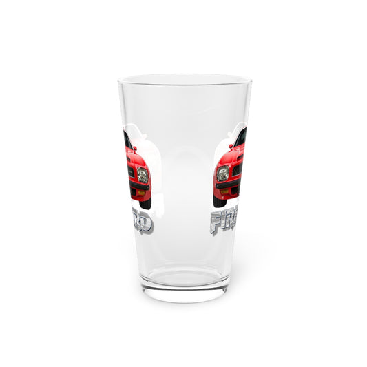 Red 1974 Firebird Trans Am Pint Glass Car Guy Gift,nova,corvette,charger,classic,hot Rod