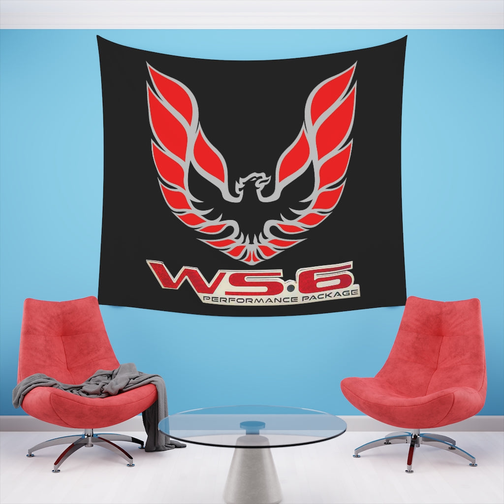 Printed Wall Tapestry Trans Am WS6 Firebird Car Guy Gift,nova,corvette,charger,classic,hot Rod