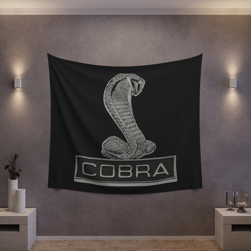 Printed Wall Tapestry Mustang Cobra Shelby Car Guy Gift,nova,corvette,charger,classic,hot Rod