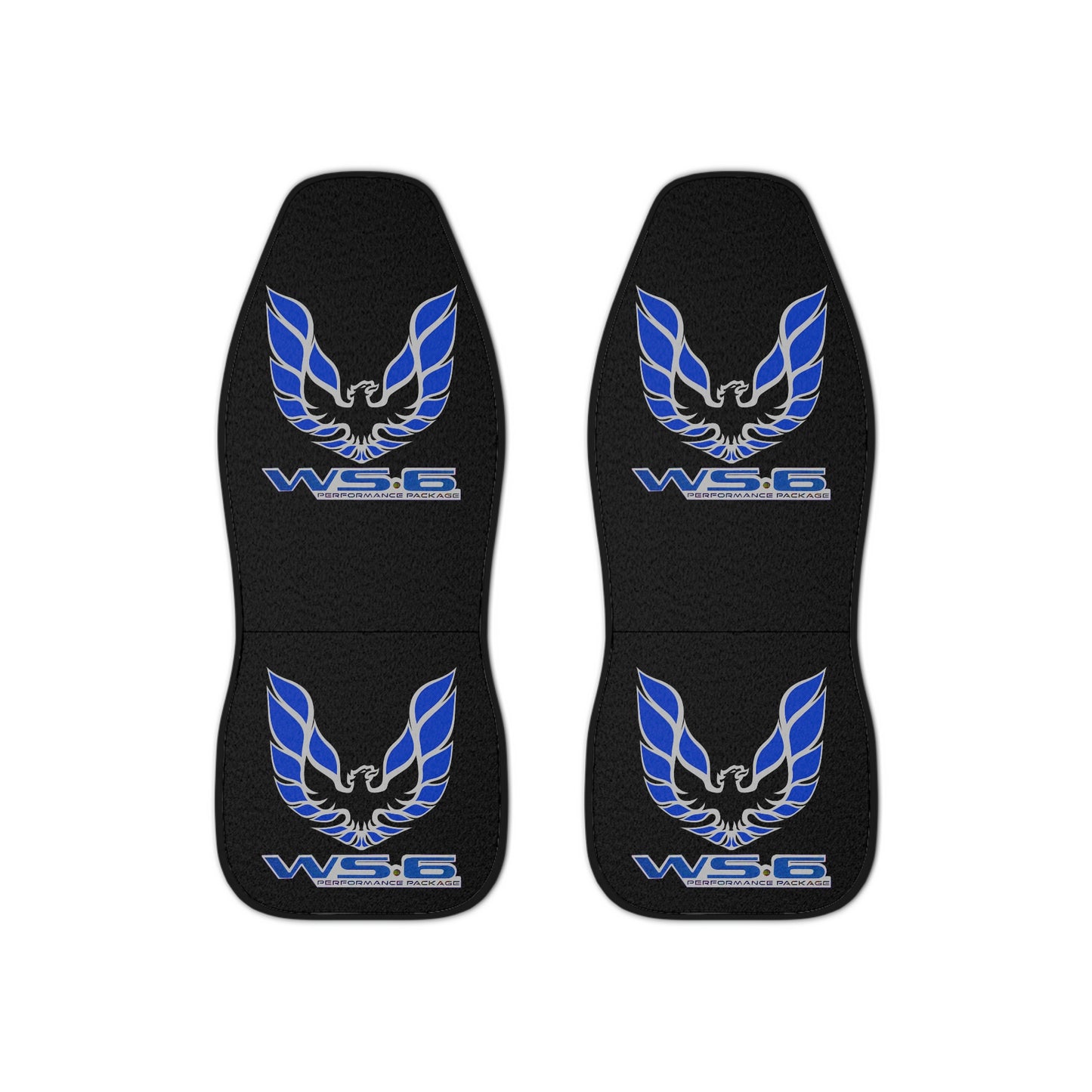 WS6 Blue Firebird Trans Am Classic Muscle Car Guy Gift,lover,Camaro,hot rod SEAT Covers