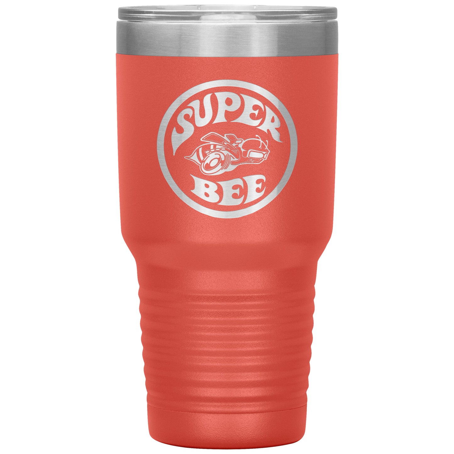 LASER ENGRAVED Super Bee Superbee TUMBLER,30 OZ, DAD FATHERS DAY GIFT,COFFEE BEER