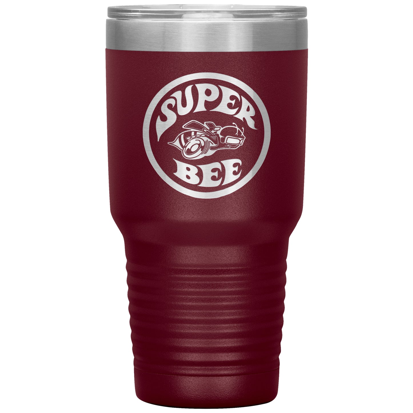 LASER ENGRAVED Super Bee Superbee TUMBLER,30 OZ, DAD FATHERS DAY GIFT,COFFEE BEER