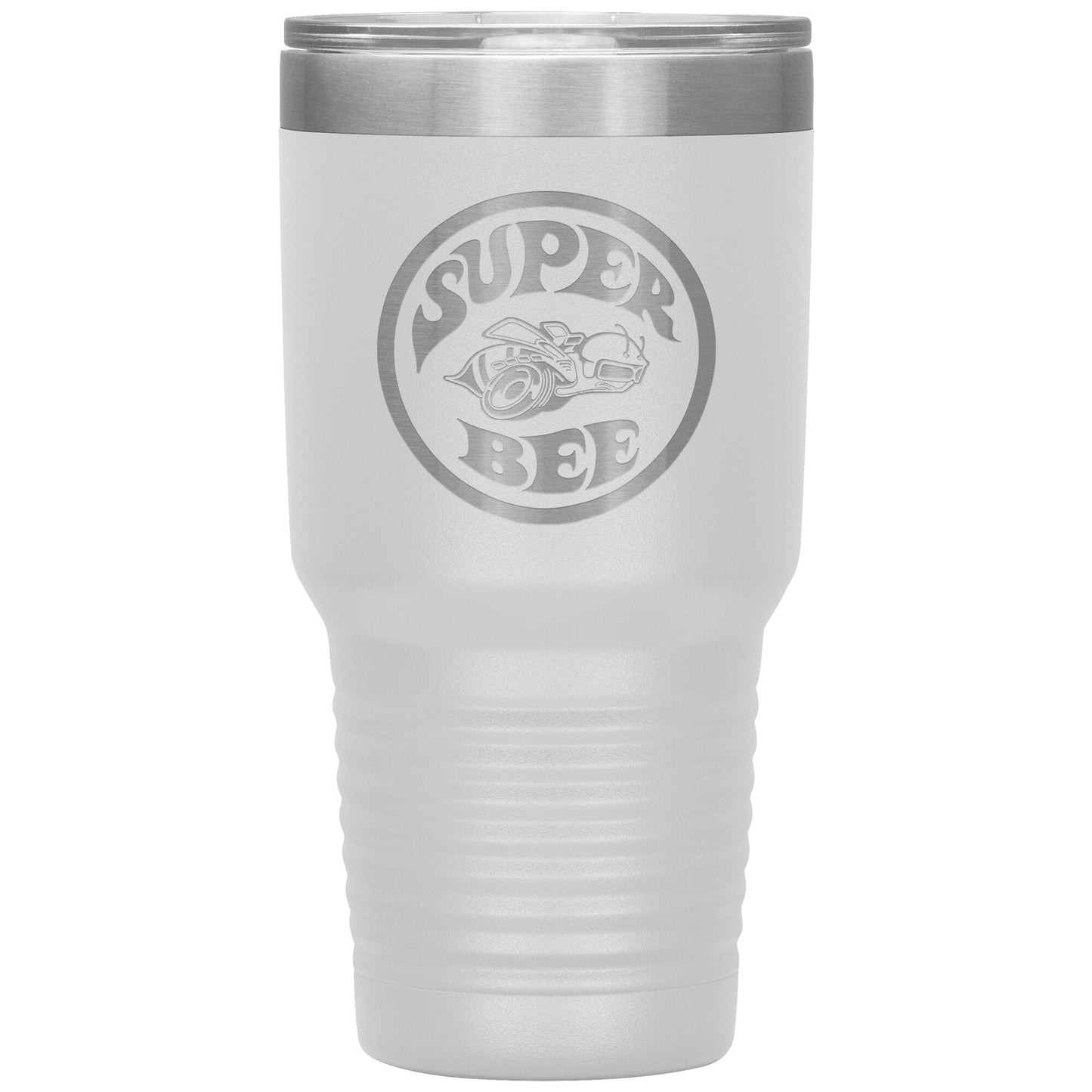 LASER ENGRAVED Super Bee Superbee TUMBLER,30 OZ, DAD FATHERS DAY GIFT,COFFEE BEER