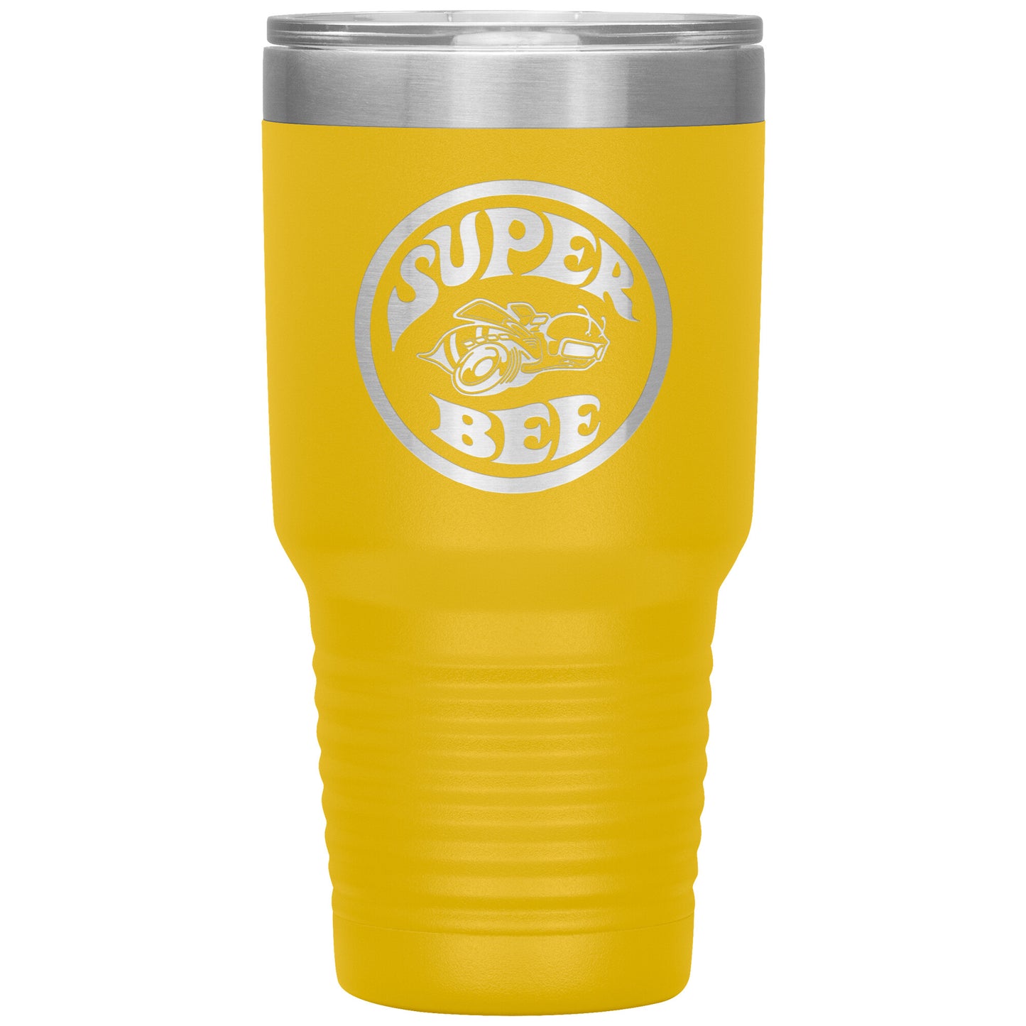 LASER ENGRAVED Super Bee Superbee TUMBLER,30 OZ, DAD FATHERS DAY GIFT,COFFEE BEER