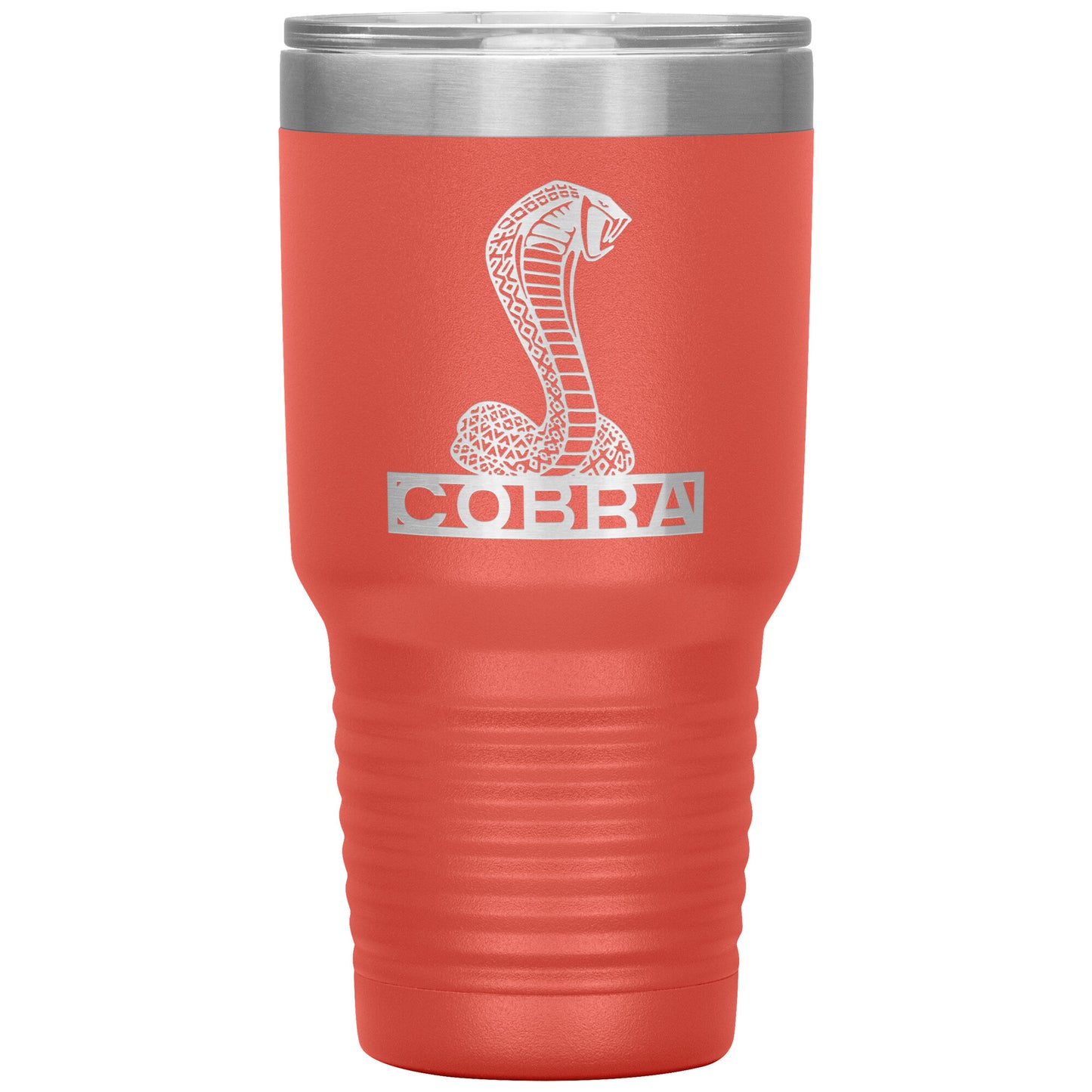 Laser Engraved Cobra Tumbler,30 oz, Dad Fathers Day Gift,Coffee Beer